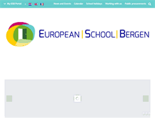 Tablet Screenshot of esbergen.eu